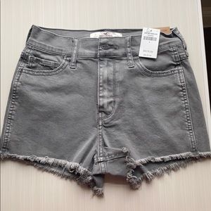 NWT Hollister high rise jean shorts